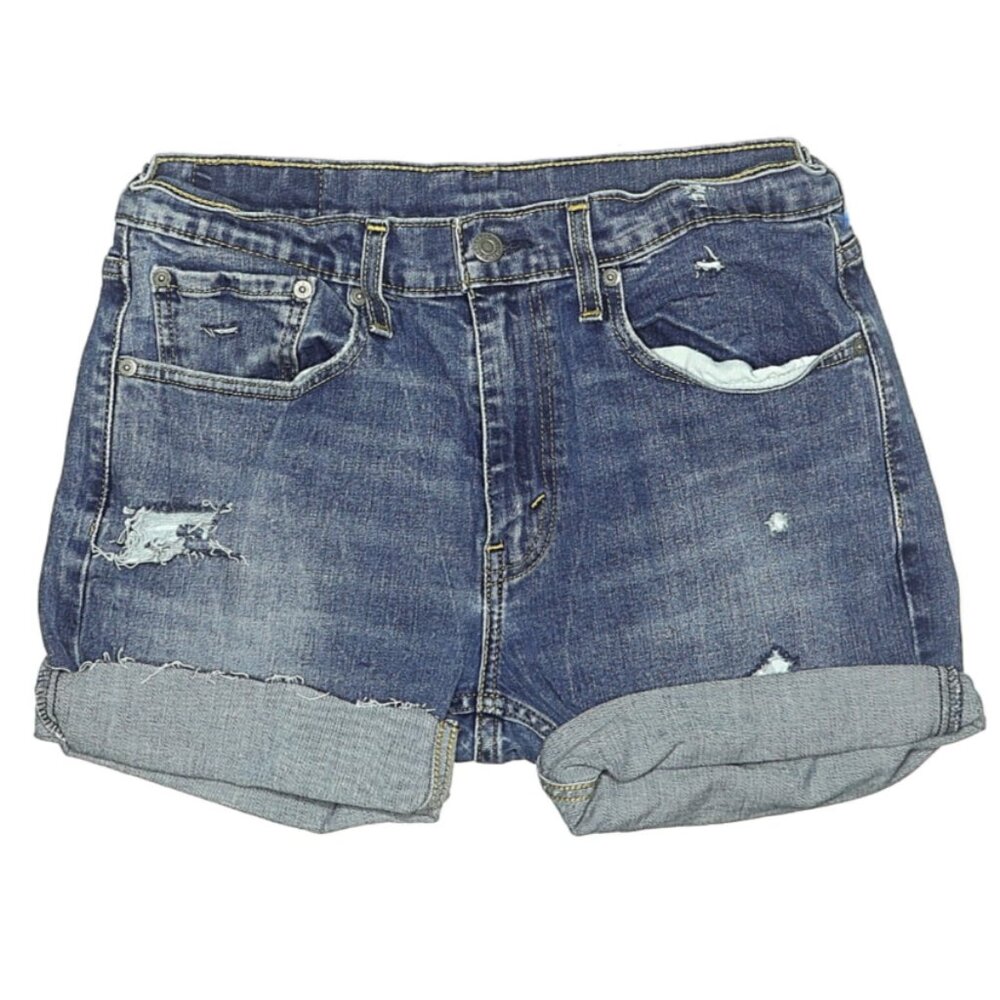 🦋 Levi's - High-Waisted Jean Shorts 6-in inseam (Roll or unroll!)